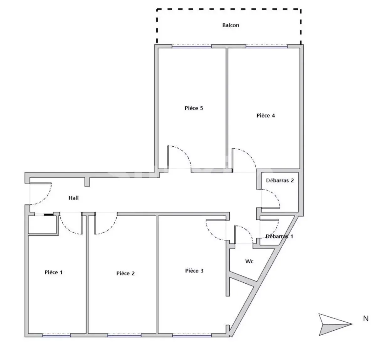 Wohnung zu verkaufen in Chambery - Wohnung zu verkaufen in Chambery, 5 Zimmer, 91.49 m2 - Smart Propylaia (3)