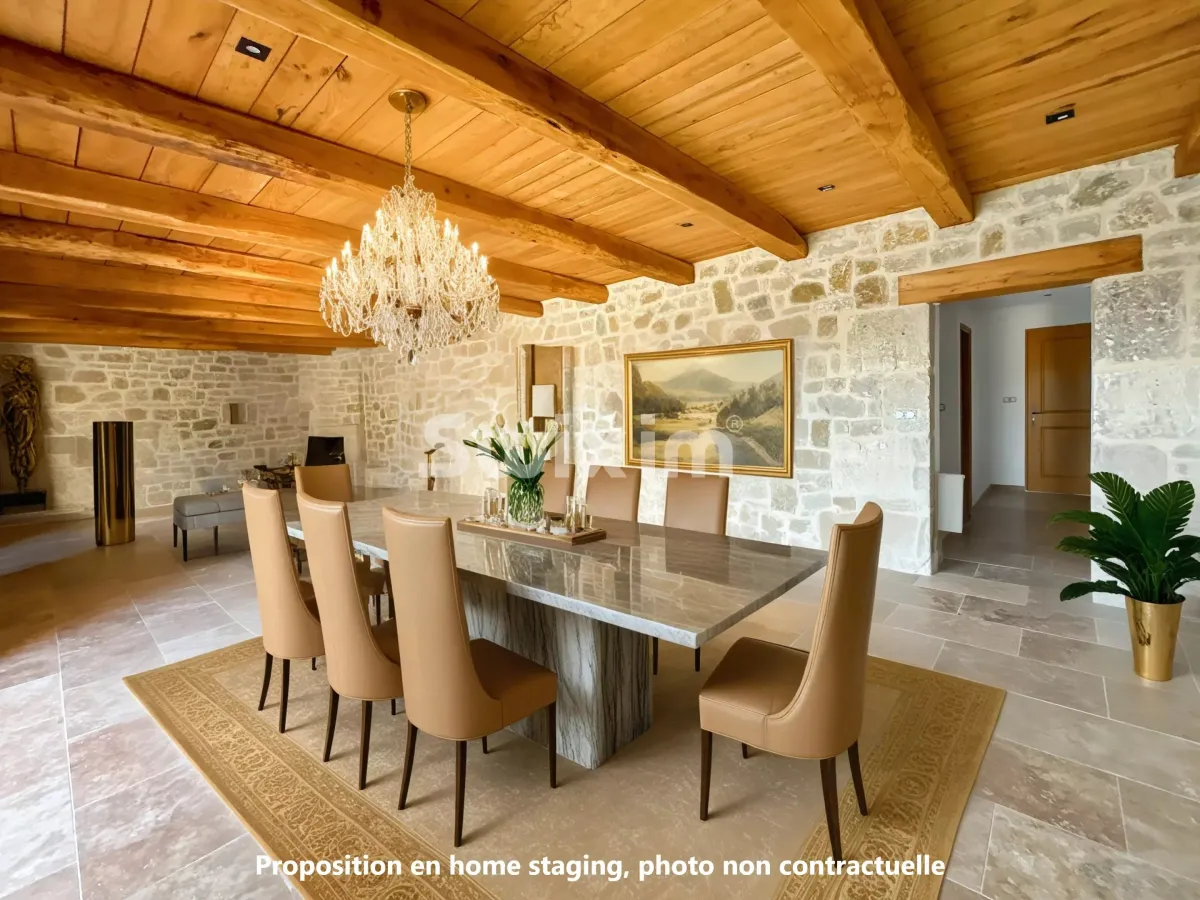 Maison à vendre à Goudargues - Villa en pierre au coeur de la nature - Smart Propylaia (21)