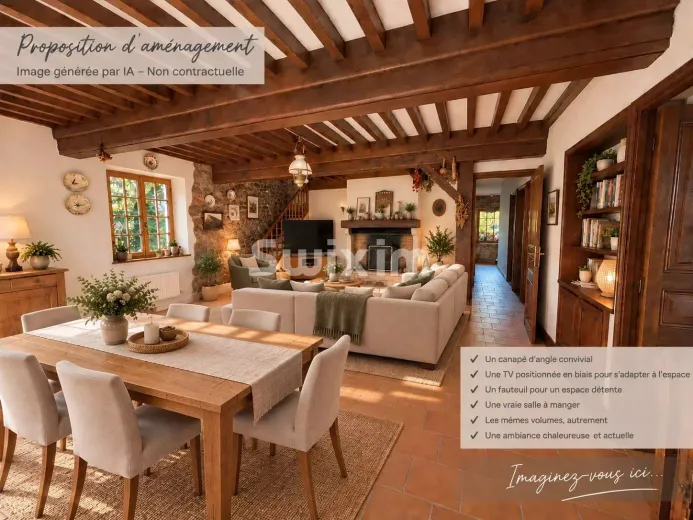 Maison à vendre à La Roche-En-Brenil (46)