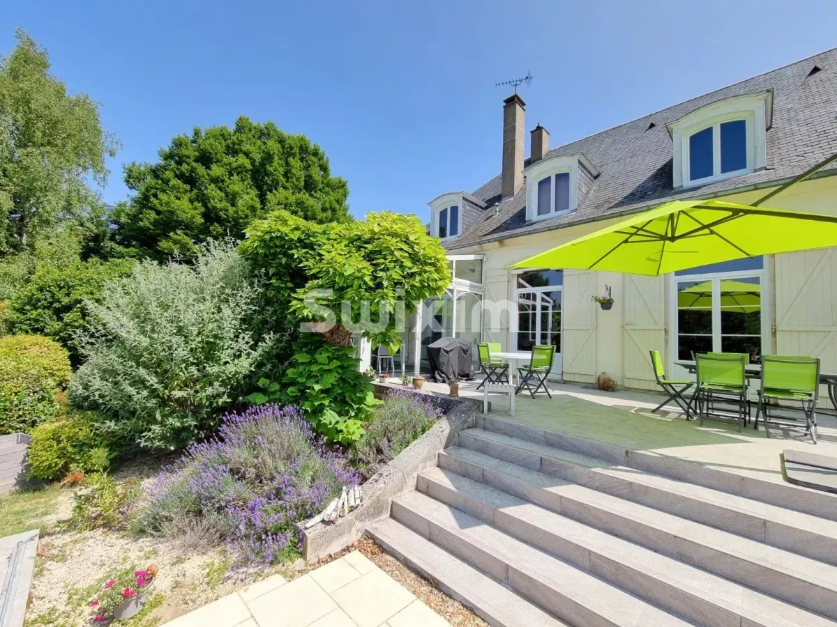 Maison à vendre à Varennes-Vauzelles - Propriété de caractère, parc de 6 000 m², piscine chauffée et 7 chambres, à 2h30 de Paris - Smart Propylaia (27)