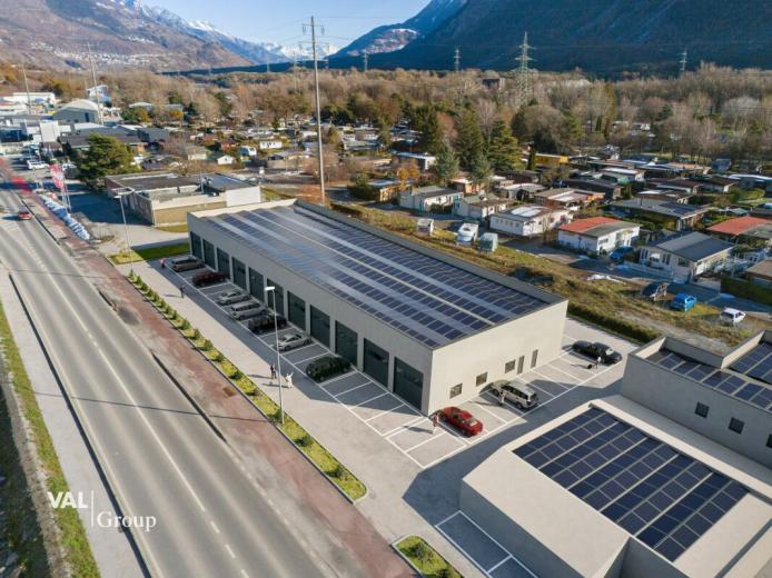 In vendita Terreno edificabile commerciale Salgesch Svizzera - collaborazione con il portale immobiliare Smart-Propylaia