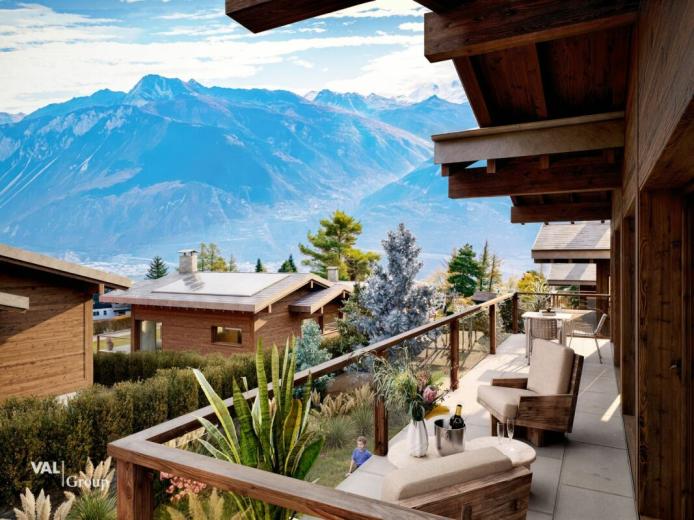 Zu verkaufen Corin-de-la-Crête Chalet Schweiz - cChic-immoHub Ihr Immobilienportal