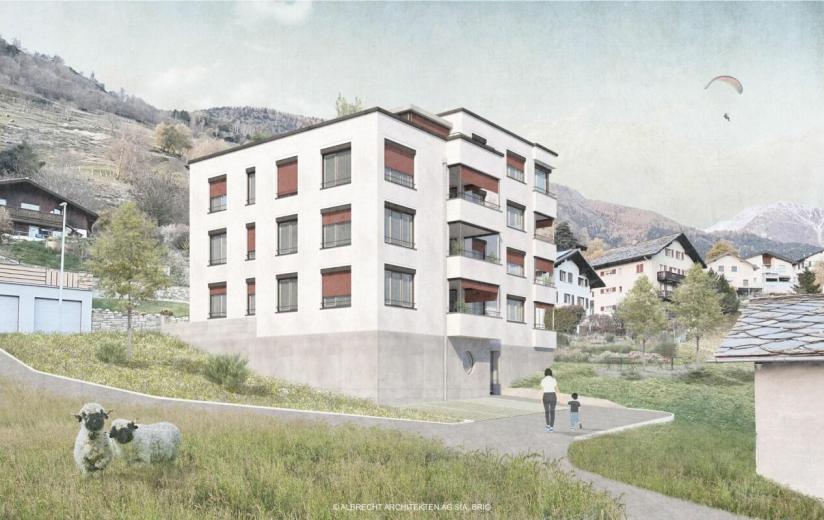 For sale Attic flat Ausserberg Switzerland - cChic-immoHub your real estate portal