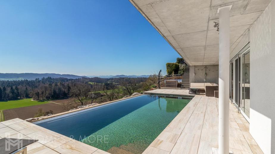 Haus zu verkaufen in Niederrohrdorf - EXKLUSIVES DESIGNERHAUS MIT INFINITYPOOL UND PANORAMASICHT - Smart Propylaia (24)