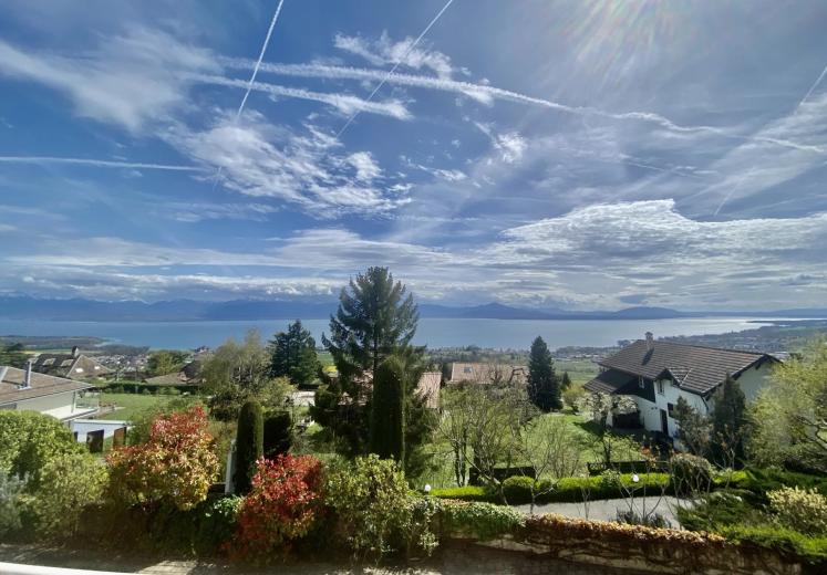 Haus zu verkaufen in Bougy-Villars - Große Villa, teilbar in 2 Duplex, Innenpool, Seeblick - Smart Propylaia (63)