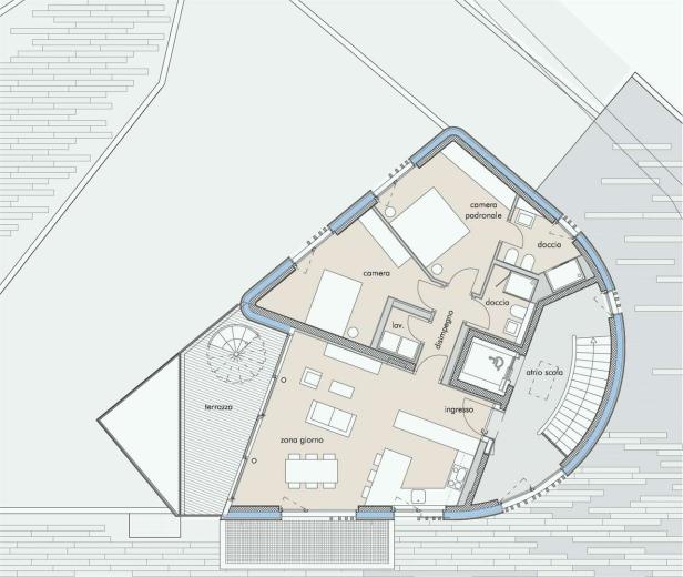 Appartamento in vendita a Montagnola - Nuovo attico 3.5 locali Montagnola - Smart Propylaia (6)