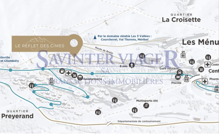 Appartamento in vendita a Saint-Martin-de-Belleville - Appartamento in vendita a Saint-Martin-de-Belleville, 3 locali, 71 m2 - Smart Propylaia (6)