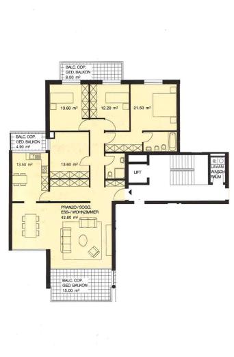 Appartement à vendre à Lugano - Appartement à vendre à Lugano, 5.5 pièces, 175 m2 - Smart Propylaia (15)