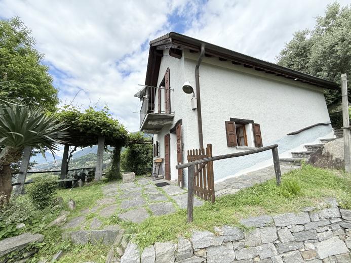 Maison à vendre à Gordola - Magnifique rustico dans les collines avec une vue sur le lac Majeur - Smart Propylaia (3)