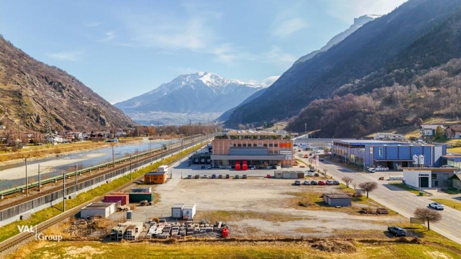 For rent Commercial Building Plot Visp Switzerland - cChic-immoHub your real estate portal