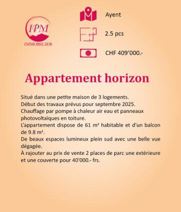 Apartment for sale in La Place