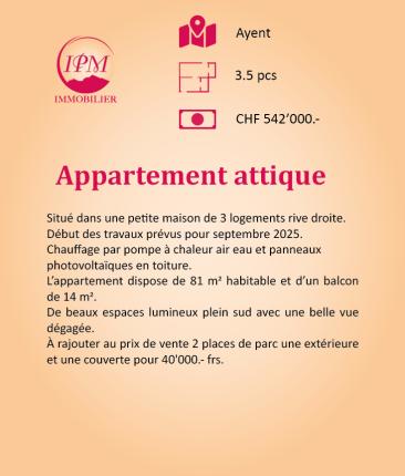 Apartment for sale in La Place