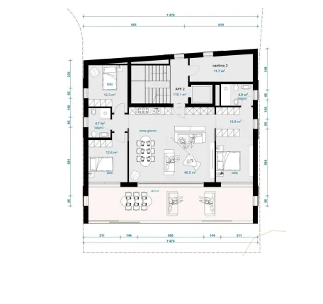 Appartement à vendre à Maroggia (6)