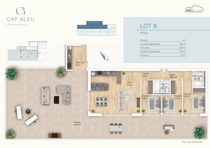 Wohnung zu verkaufen in La Conversion - Smart Propylaia (11)