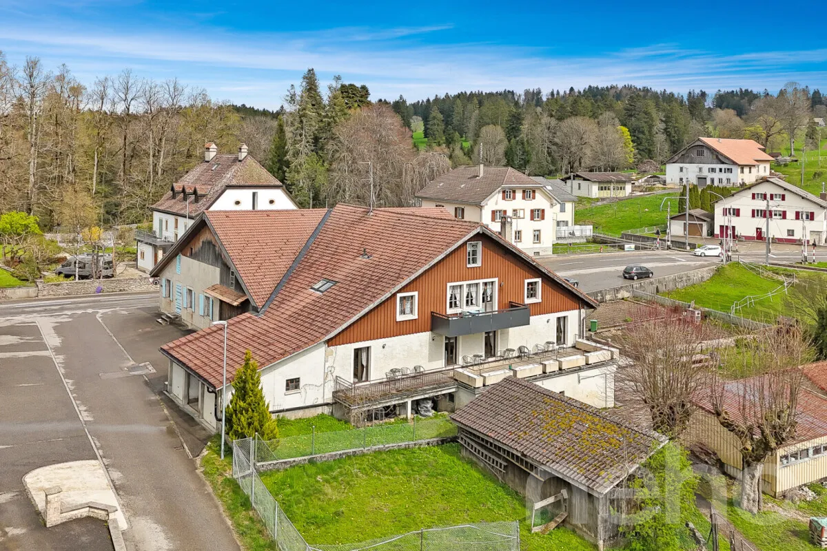 La Ferrière for sale Living and commercial building Switzerland - cChic-immoHub your real estate portal