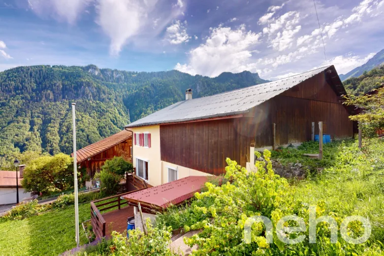 Maison à vendre à Vouvry - Exclusif: Maison villageoise de 3 chambres à haut potentiel - Smart Propylaia (12)