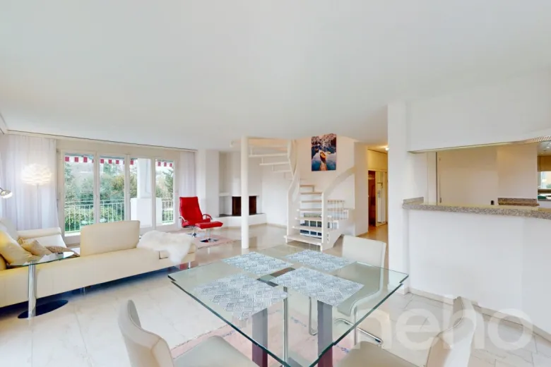 Wohnung zu verkaufen in Bruderholz - Attikawohnung zu verkaufen in Bruderholz, 3.5 Zimmer, 110 m2 - Smart Propylaia (3)