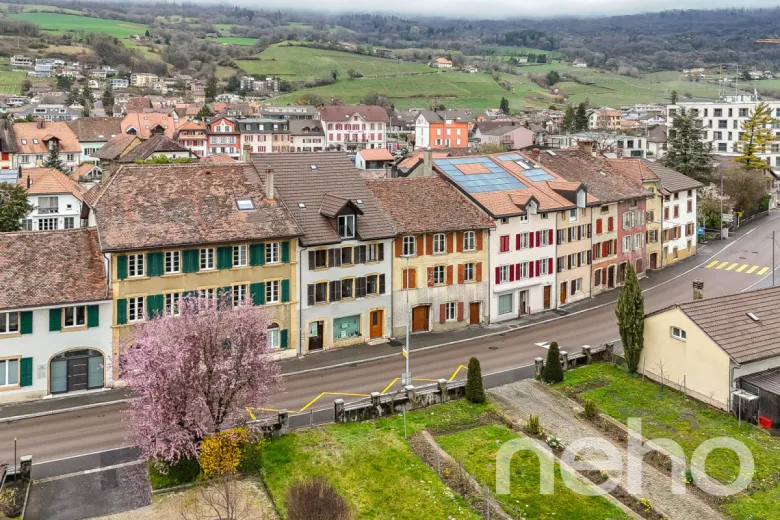 For sale Le Landeron Living and commercial building Switzerland - cChic-immoHub your real estate portal