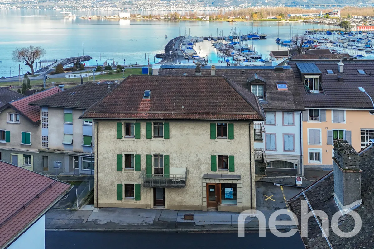 Bouveret for sale Living and commercial building Switzerland - cChic-immoHub your real estate portal