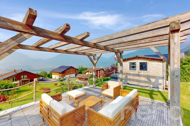 Maison à vendre à Choëx - Villa contemporaine avec vue panoramique et cadre de vie privilégié - Smart Propylaia (3)