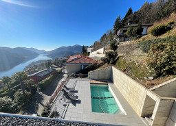 Ampio Appartamento signorile in moderna residenza di prestigio con spettacolare vista lago!