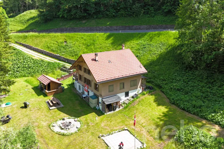 In vendita Casa unifamiliare Château-d'Oex Svizzera - collaborazione con il portale immobiliare Smart-Propylaia