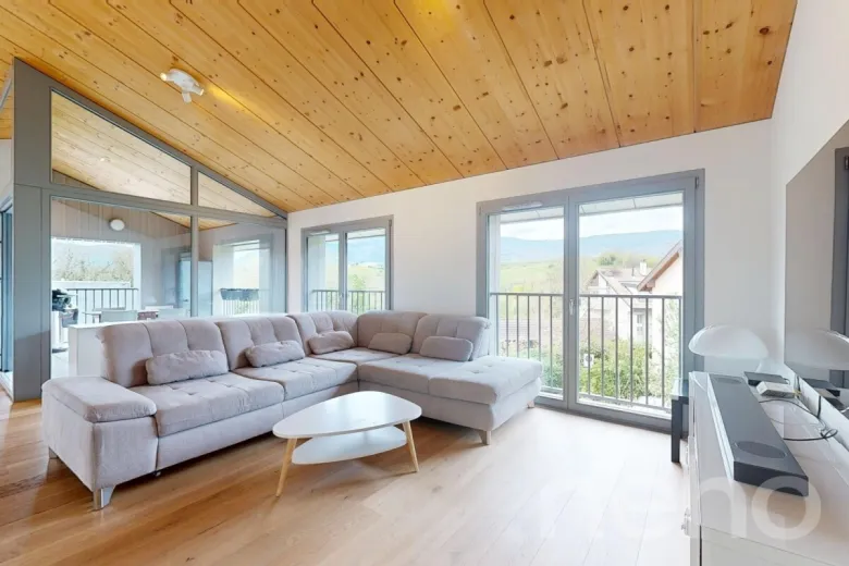 In vendita Appartamento mansardato Chancy Svizzera - collaborazione con il portale immobiliare Smart-Propylaia