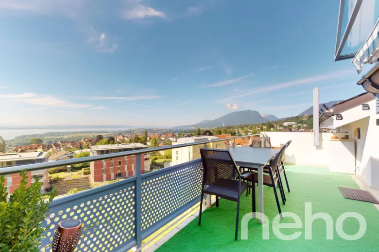 Appartement à vendre à Corcelles NE - Une vue à couper le souffle pour ce bel attique ! - Smart Propylaia (3)