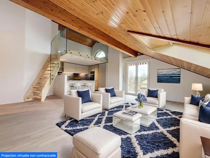 A louer Appartement mansardé Tolochenaz Suisse - cChic-immoHub votre portail immobilier