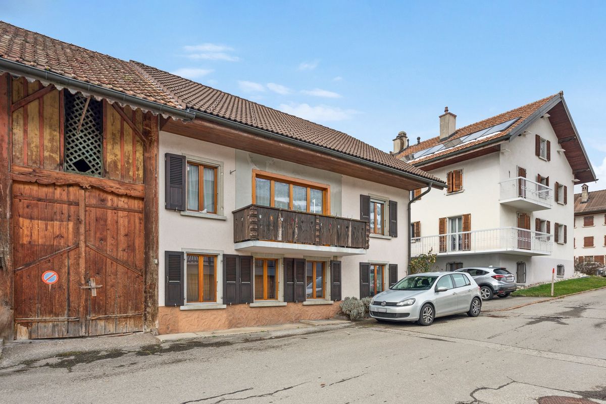 Albeuve In vendita Casa annessa Svizzera - 
cChic-immoHub Il vostro portale immobiliare