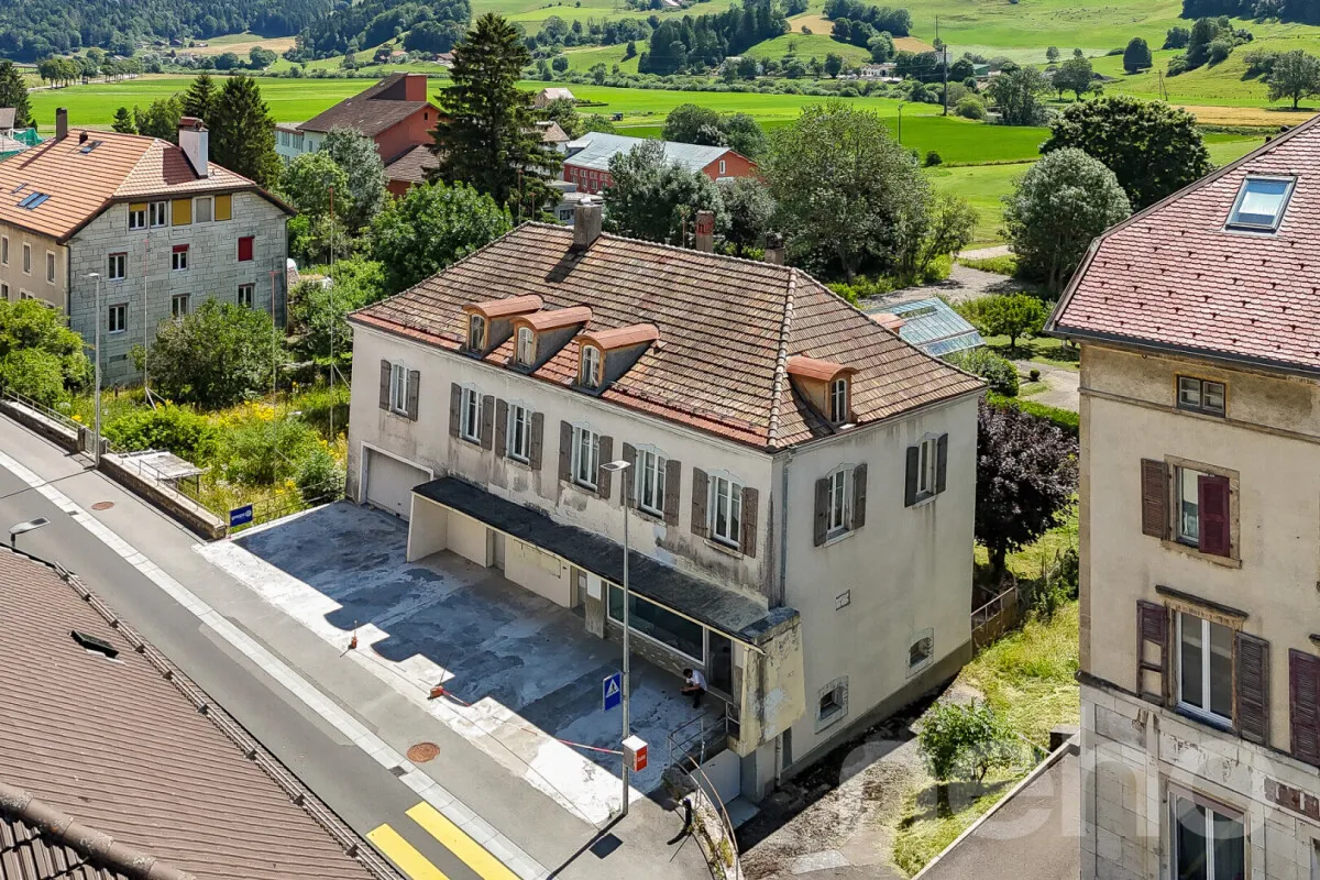 Travers à vendre Immeuble commercial et d'habitation Suisse - cChic-immoHub votre portail immobilier