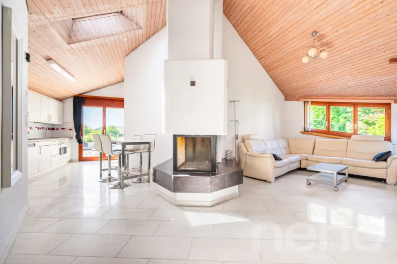 Maison à vendre à Boniswil - Stilvolles Wohnen mit Weitblick, Koiteich und Einliegerwohnung - Smart Propylaia (12)