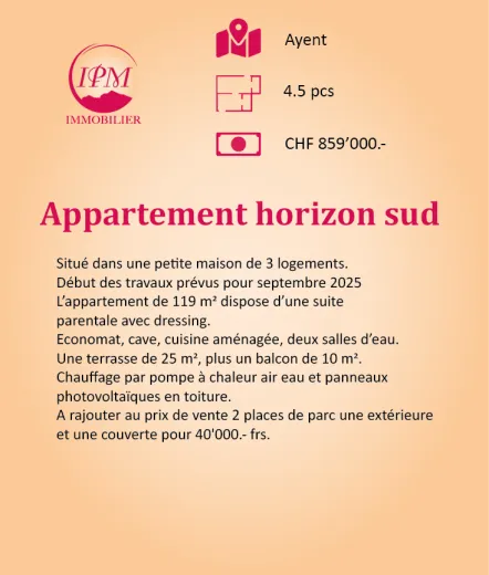 In vendita Appartamento La Place Svizzera - collaborazione con il portale immobiliare Smart-Propylaia