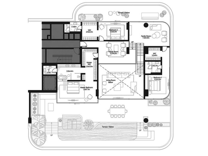 Apartment for sale in Dubai - UNITED ARAB EMIRATES - DUBAI - PENTHOUSE -11.0  ROOMS - Smart Propylaia (6)
