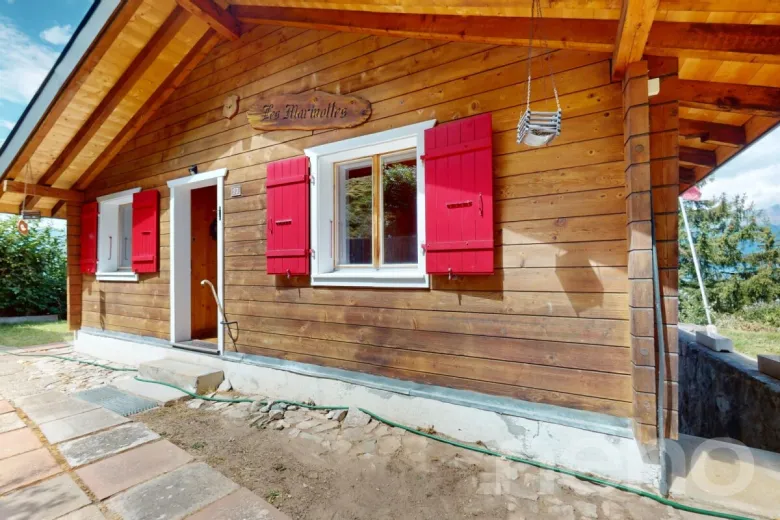 Maison à vendre à Grône - Évasion montagnarde : Chalet authentique face aux sommets - Smart Propylaia (12)
