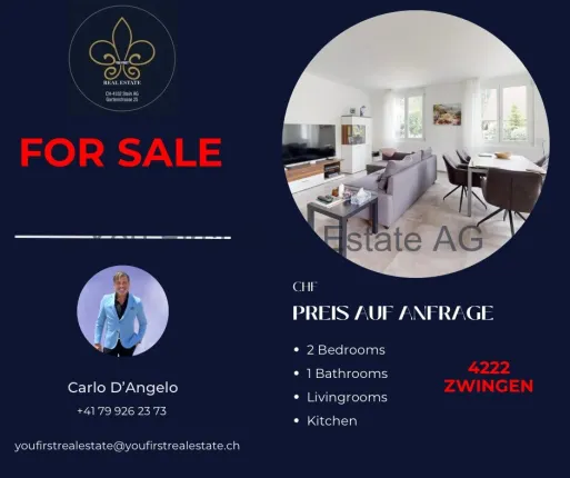 Apartment for sale in Zwingen