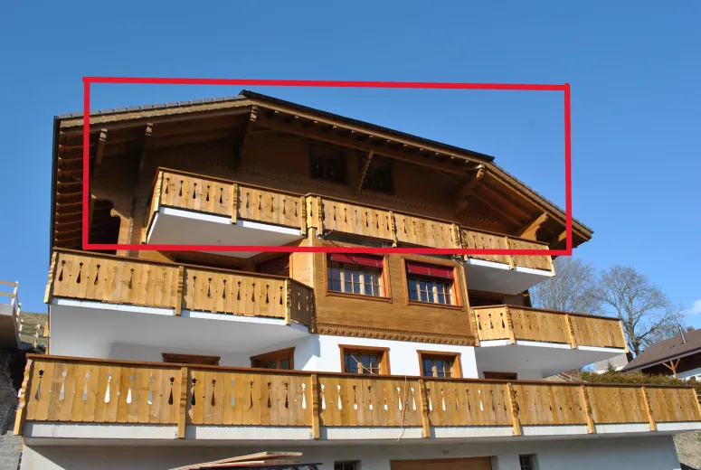 For rent Attic flat Charmey (Gruyère) Switzerland - cChic-immoHub your real estate portal