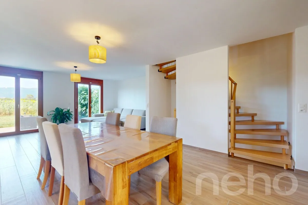 Chancy à vendre Maison contigüe Suisse - cChic-immoHub votre portail immobilier