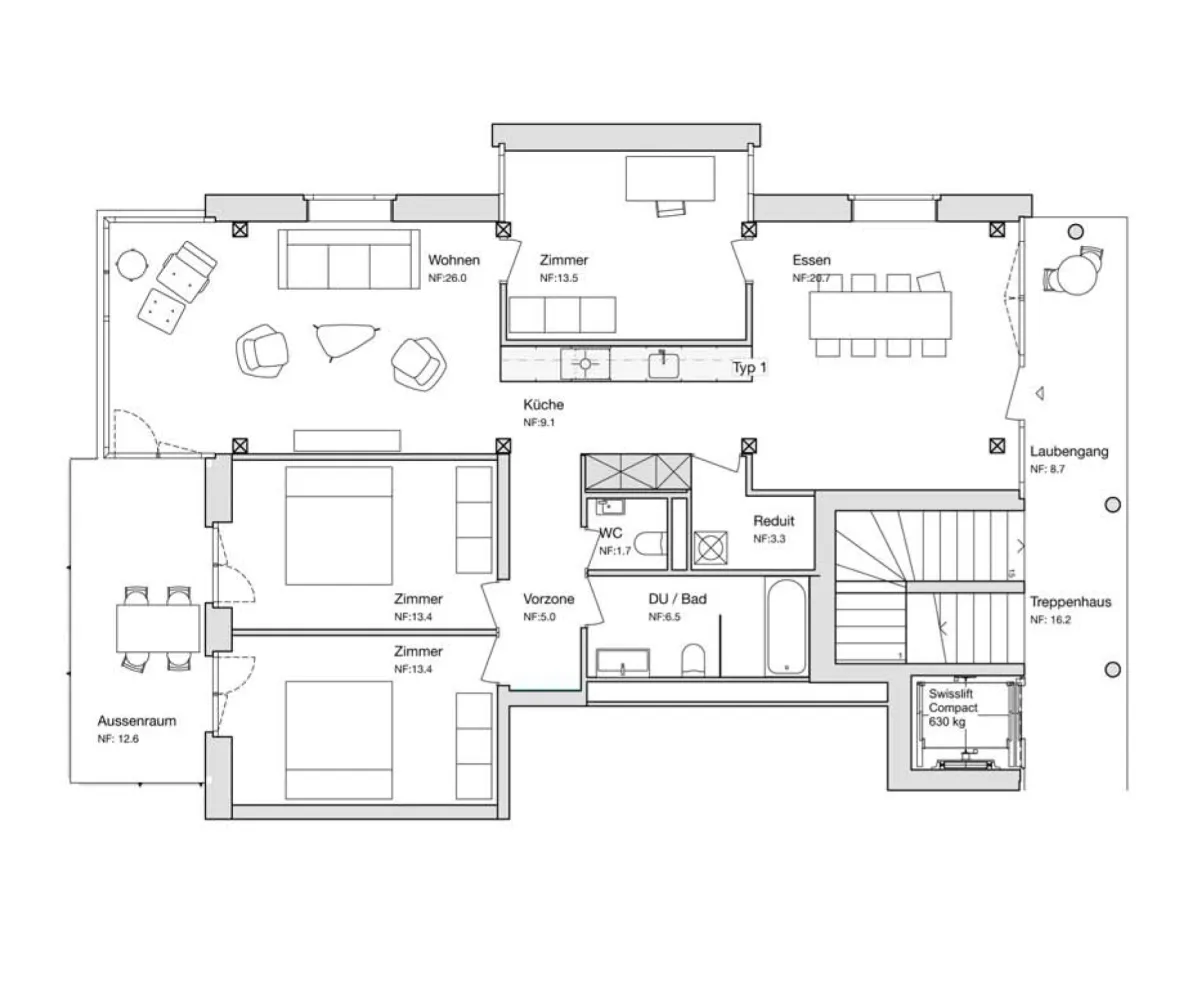 Termen zu verkaufen  Wohnung Schweiz - cChic-immoHub Ihr Immobilienportal