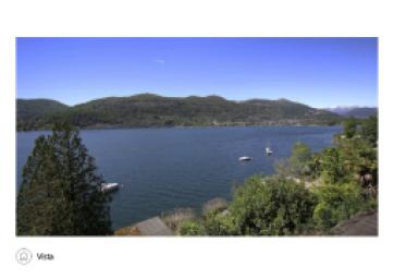 Vendesi una casa fronte lago, Collina d'Oro,  con vista lago