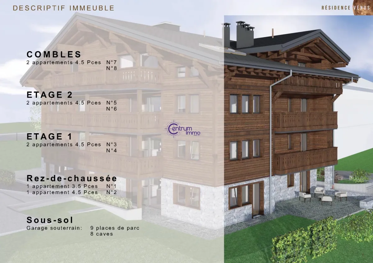Morgins à vendre Appartement Suisse - cChic-immoHub votre portail immobilier