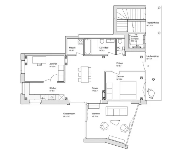 A louer Appartement Termen Suisse - cChic-immoHub votre portail immobilier
