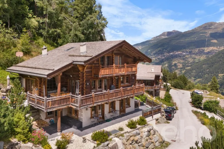 For sale Single house Vissoie Switzerland - cChic-immoHub your real estate portal
