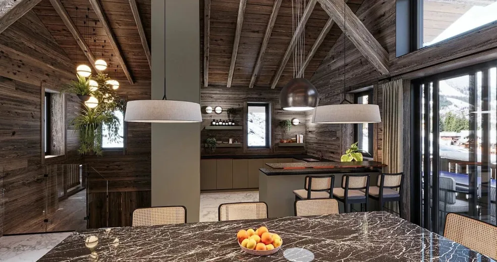 House for sale in Châtel - New Build Luxurious Chalet – 4 Bedrooms, 4 Bathrooms, Jacuzzi & Wellness Area - Smart Propylaia (12)