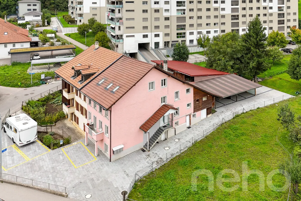 Bulle zu verkaufen Mehrfamilienhaus Schweiz - cChic-immoHub Ihr Immobilienportal