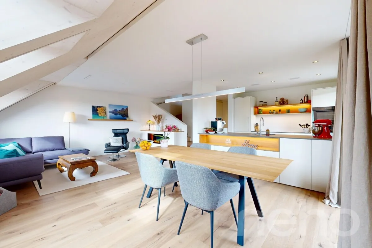 Henggart zu verkaufen Attikawohnung Schweiz - cChic-immoHub Ihr Immobilienportal