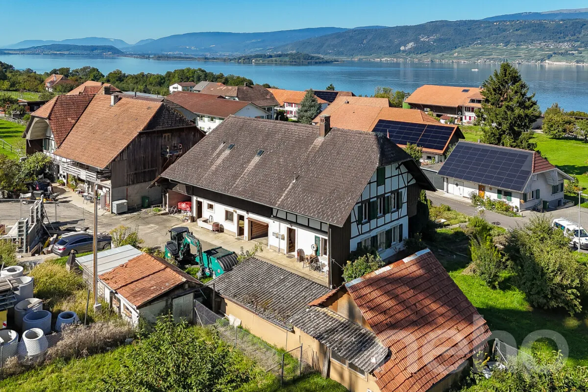 Hagneck In vendita Fattoria Svizzera - 
cChic-immoHub Il vostro portale immobiliare