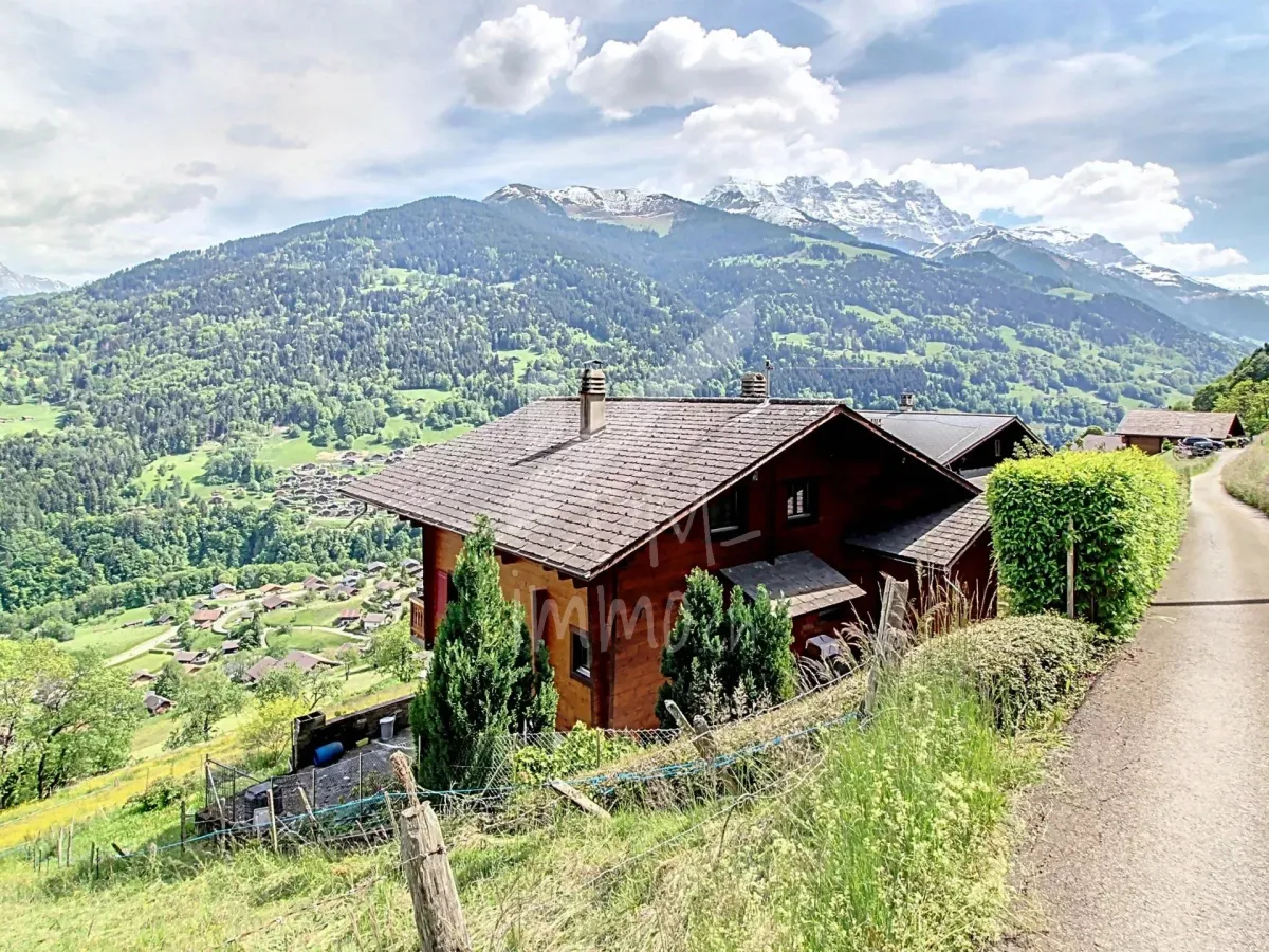 Troistorrents zu verkaufen Chalet Schweiz - cChic-immoHub Ihr Immobilienportal