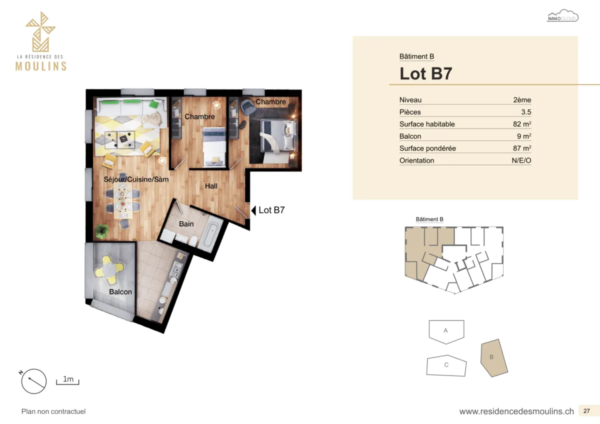 Massonnens for sale Apartment Switzerland - cChic-immoHub your real estate portal