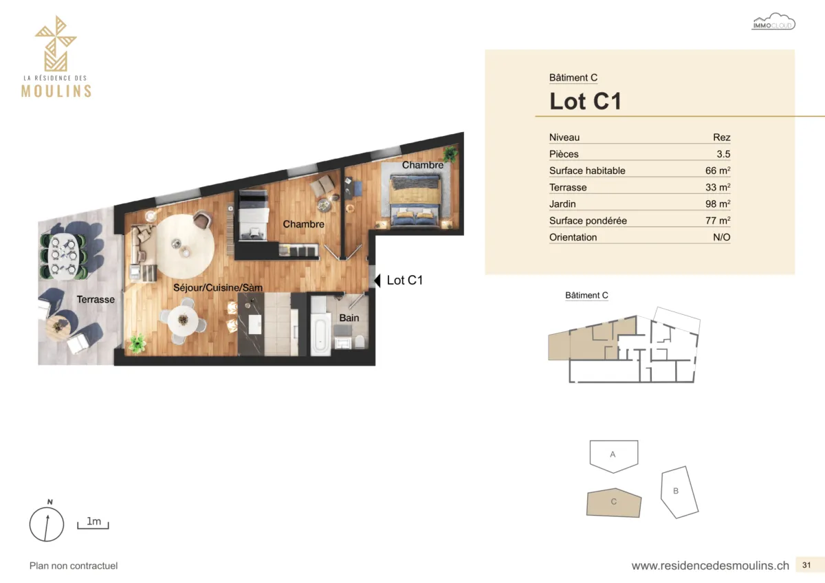 Massonnens for sale Apartment Switzerland - cChic-immoHub your real estate portal